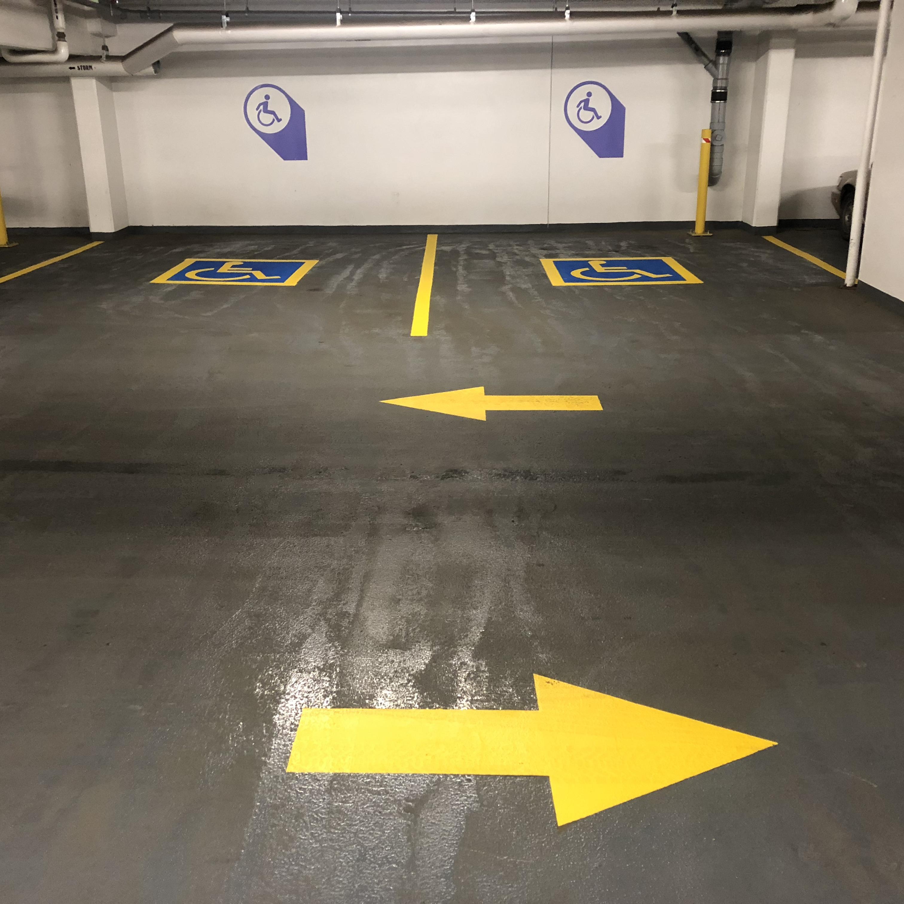Parking stalls placeholder